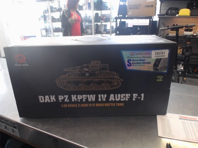 Daz pz kpfw iv ausf f-1 rc tank