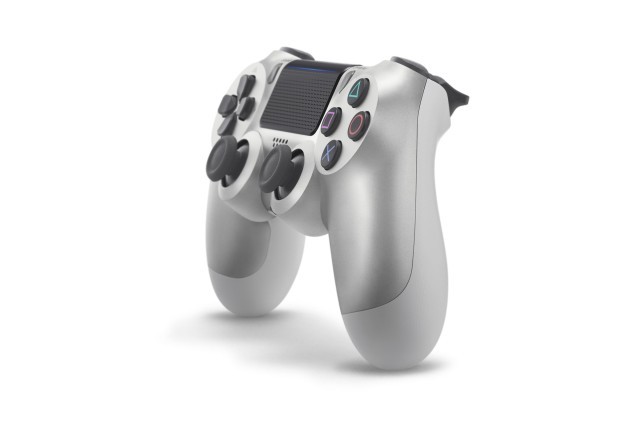 Manette silver ps4 used no acc