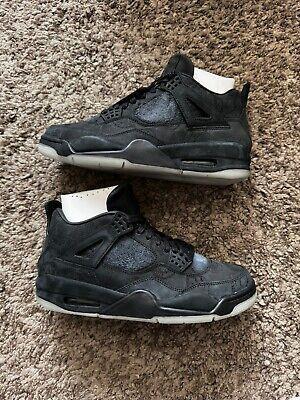 Black kaws jordan 4 sz:10.5 no box(vnds)