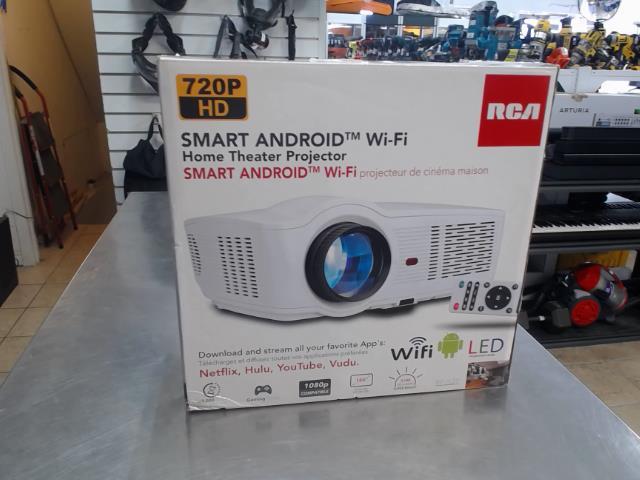 Projecteur + man + power supply