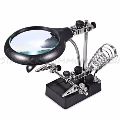 Magnifier with clip