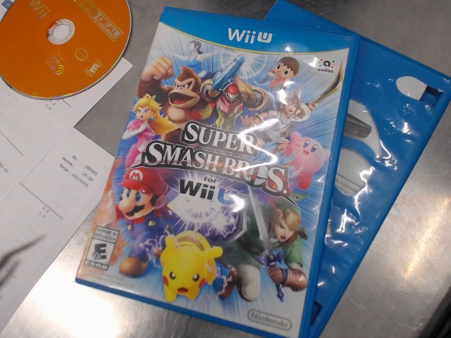 Super smash bros wii u