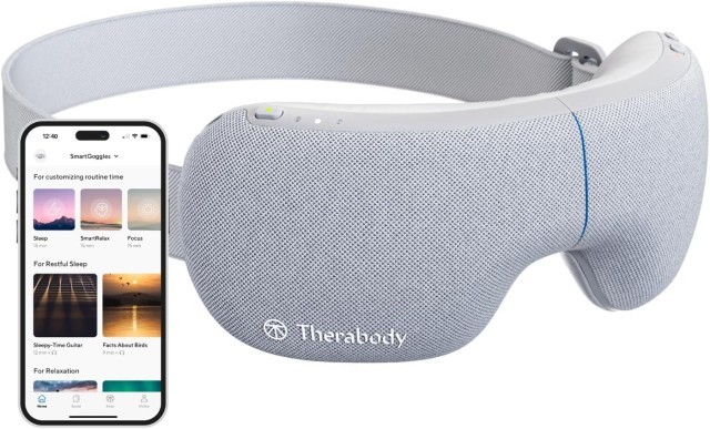 Therabody smart goggle massager sleep