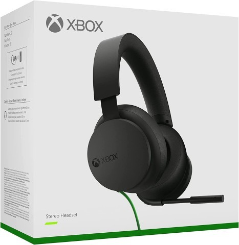 Microsoft xbox stereo headset in box sea