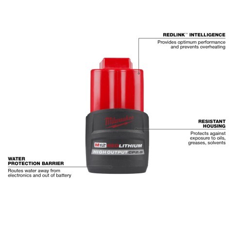 Batteries m12 milwaukee