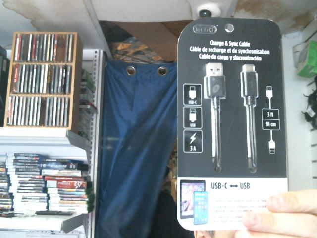 Cable de recharge usb-c 3 pieds