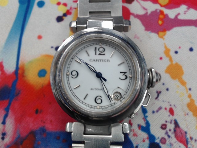 Replique pasha de cartier argent