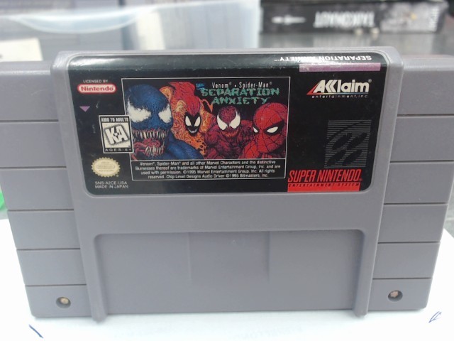 Venom. spider-man separation anxiety