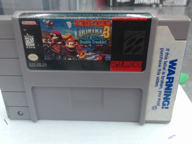 Donkey kong country 3 dixie kong db tb