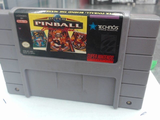 Super pinball behind the mask