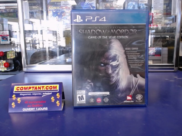 Shadow of mordor game of the year editio