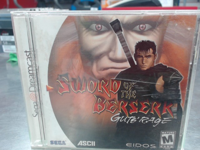 Sword of the berserk guts rage