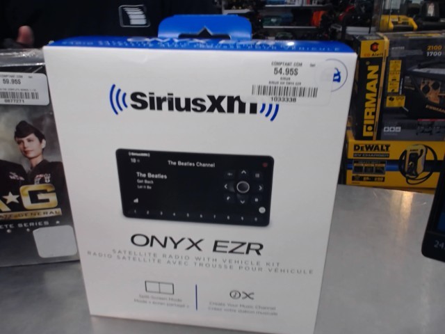 Sirius xm onyx ezr