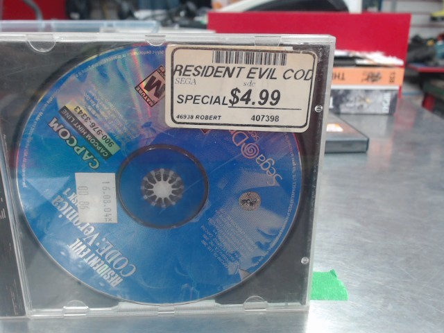 Resident evil code: veronica disk 1