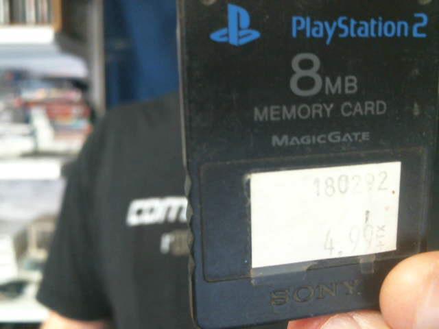 Carte memoire pour ps2