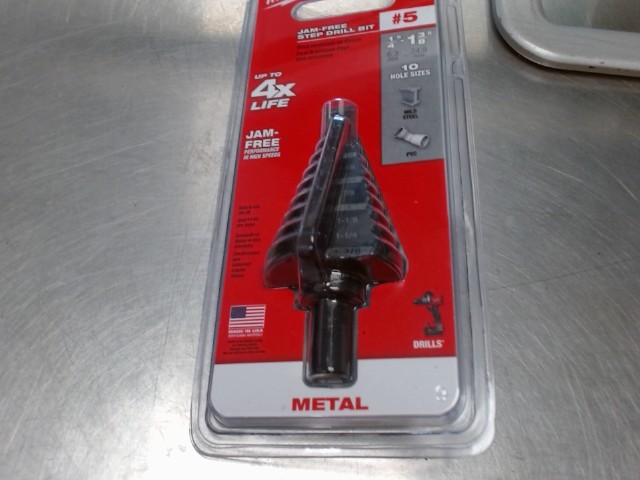 Step drill bit neuf