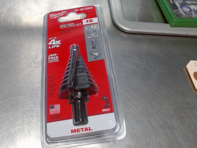 Step drill bit neuve