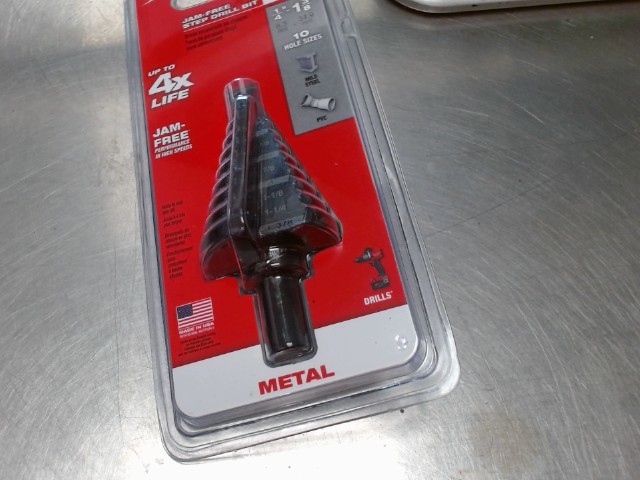 Step drill bit neuf