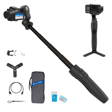 Gimble pour go pro+etui+acc