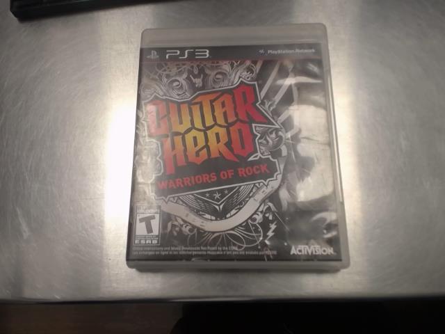 Guitar hero warriors of rock