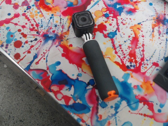 Session 5 hero +stand go pro