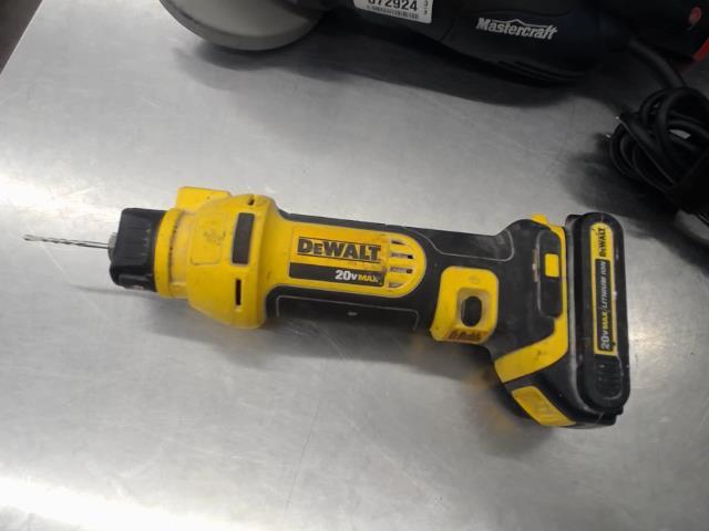 Cordless cut out tool 20v w batterry
