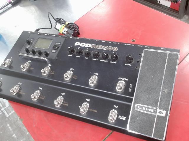 Console multi-effet pour guitare