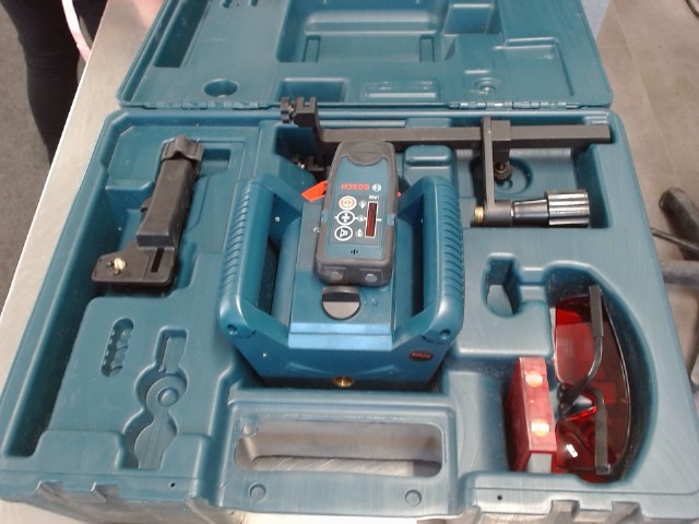 Laser level box bleu