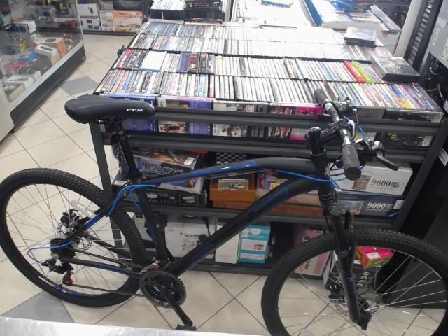 Velo noir et bleu