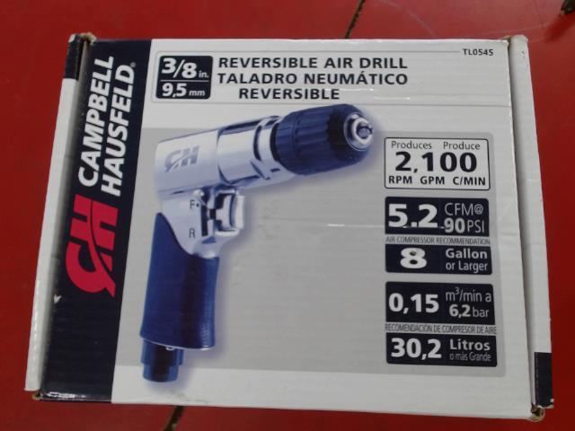 Perceuse pneumatique 3/8 po.