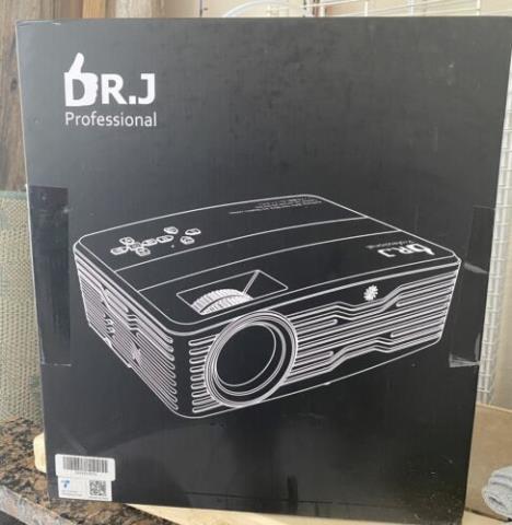 Projecteur dans la boite