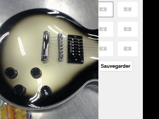 Epiphone les paul custom adam jone signa