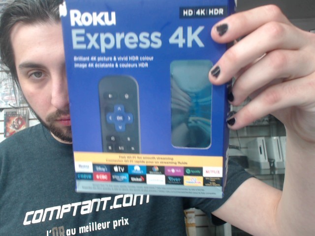 Roku tv express 4k neuf dans boite