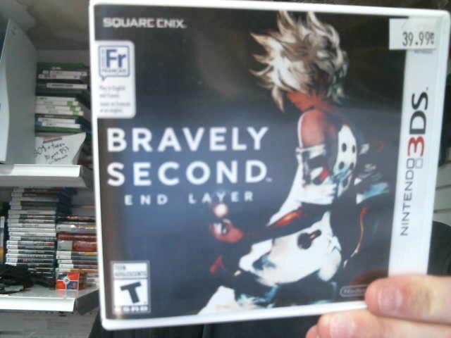 Bravely second end layer dans la boite