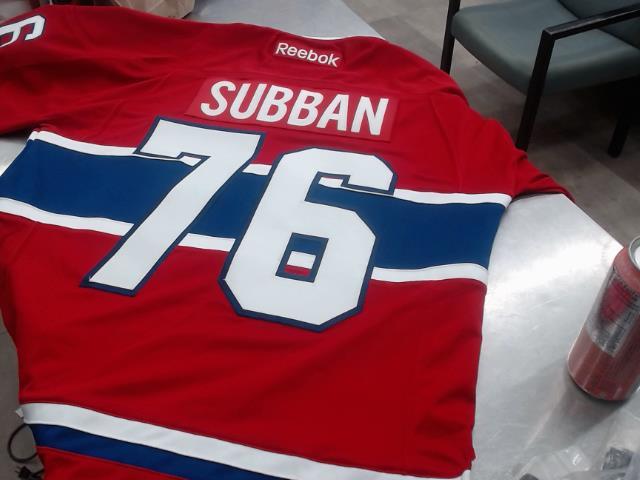 Jersey pk subban canadien