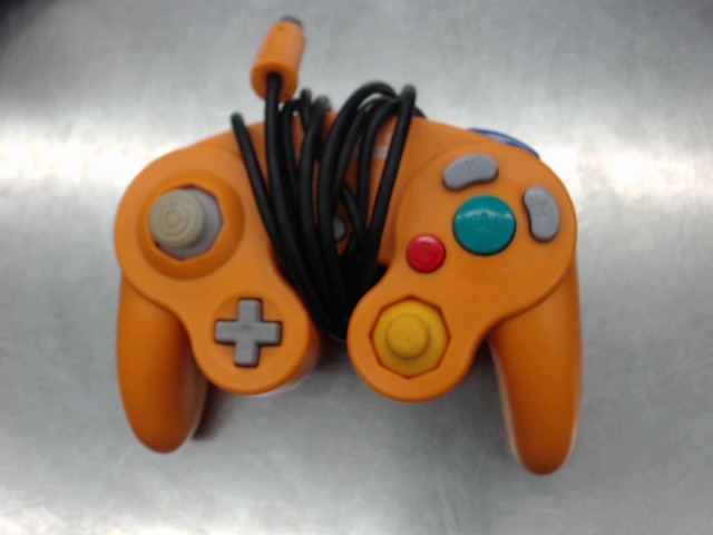 Manette gamecube orange