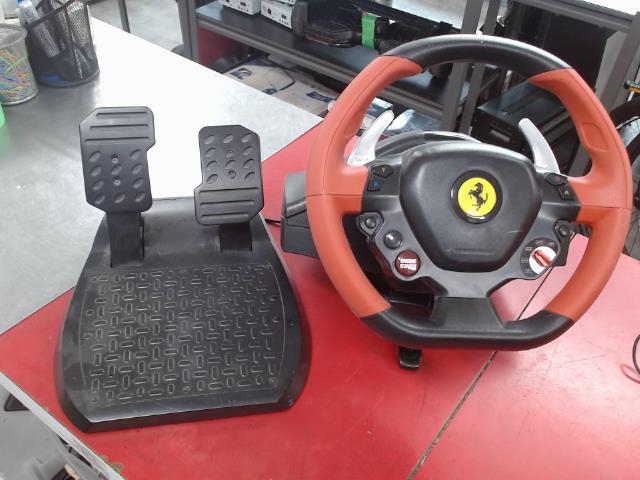 Volant de course+pedale pour xbox