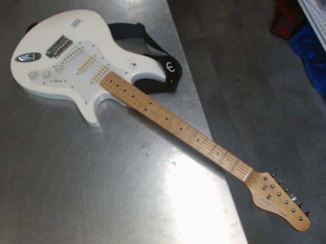 Guitarrre electrique blanche + case