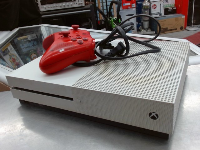 Console xbox preque blanche