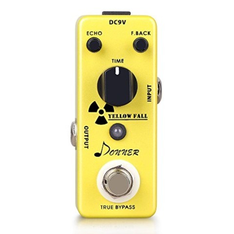 Pedal de guitar jaune