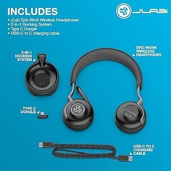 Casque audio 2-in-1 docking system