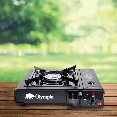 Mini poele a propane olympia dans coffre