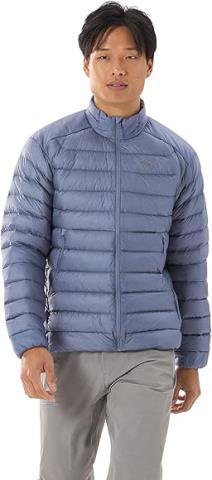 Manteau gris bleu ds sac client