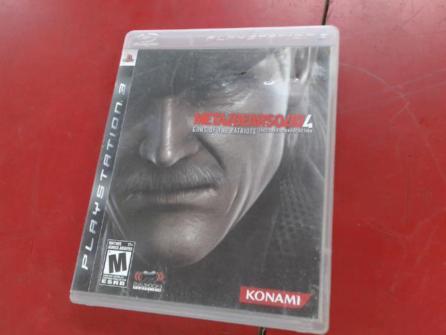 Metal gear solid 4