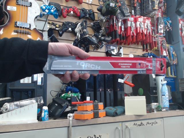 12in carbide metal blade pk