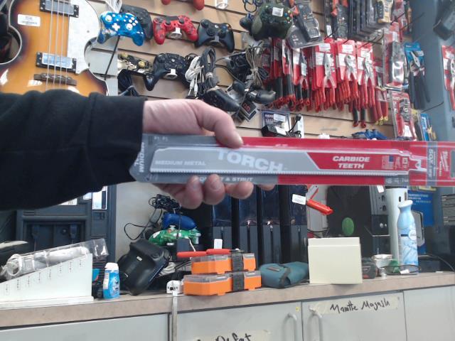 12in carbide metal blade pk