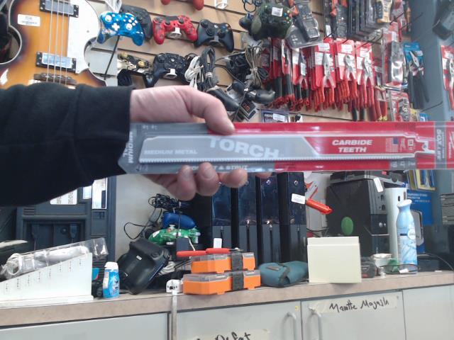12in carbide metal blade pk