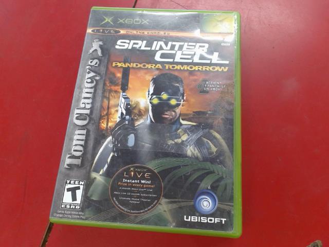 Splinter cell pandora tomorrow