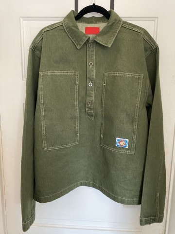 Pullover olive jeans size l