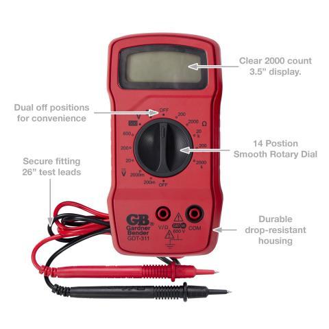 Barnd new digital multimeter